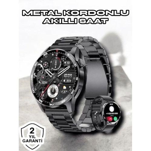 Nfc Ve Kablosuz Şarjlı Akıllı Saat Ekg, Nabız & Spor Modları İle İos Ve Android Uyumlu