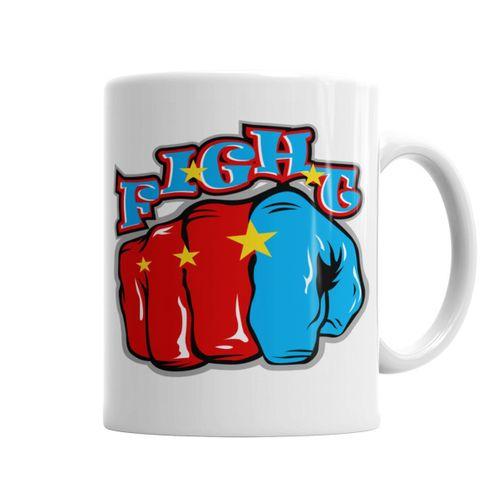 Fight Kupa Bardak Porselen