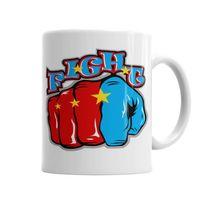 Fight Kupa Bardak Porselen