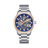 Slazenger SL.09.2411.1.03 Otomatik Çelik Gri Lacivert Kadran 44 mm Erkek Kol Saati