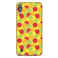 Frutix Turunç 03 Samsung Galaxy M10 Kılıf Desenli Silikon