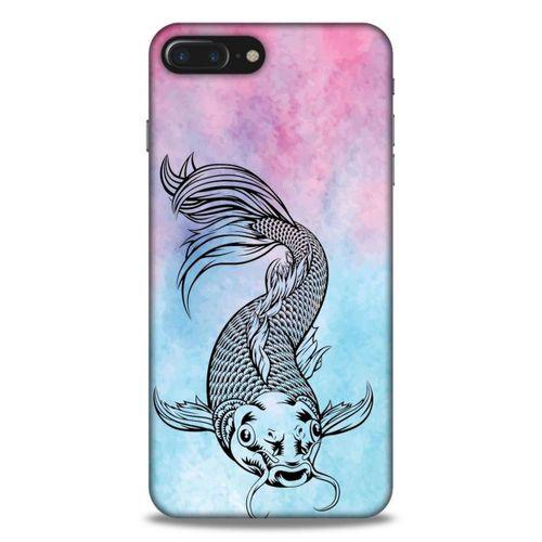 Lopard Apple Iphone 7 Plus Uyumlu Kılıf Tattoo's (31) TPU Kılıf Balık Dövmesi