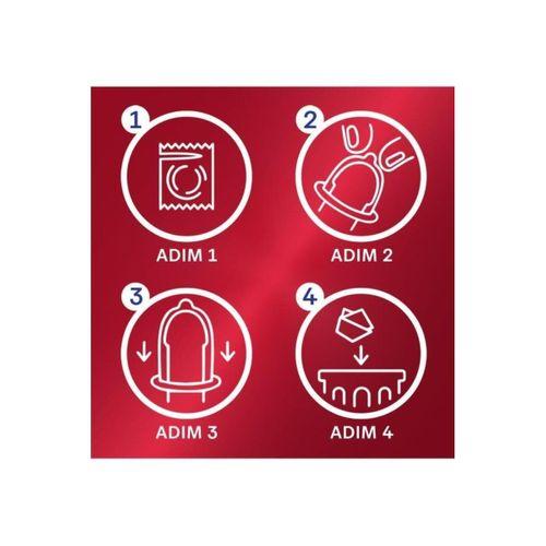 Durex Yakın Hisset Slim Fit, Ince 16'lı Prezervatif