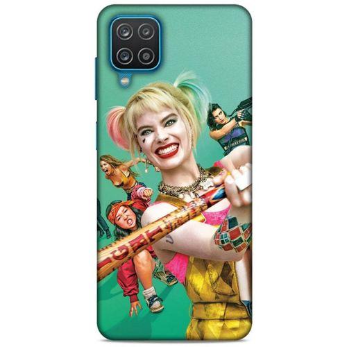 Samsung Galaxy A12 Uyumlu Kılıf Harley Quinn (33) Hybrid Kılıf Lavanta grisi