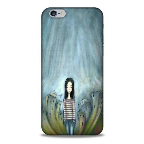 Apple Iphone 6S Kılıf Depresyon (22) Tam Koruma Kılıfı Fuşya Bordo