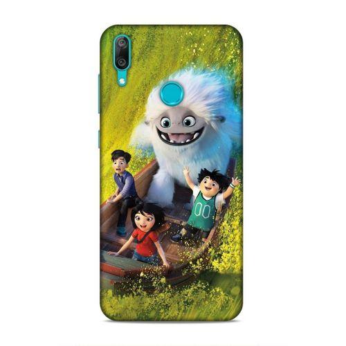 Huawei Y7 2019 Uyumlu Kılıf BMovie (46) Core Armor Kılıf Tropikal orman yeşili