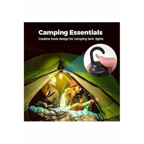 Taşınabilir Şarjlı Led Ampül Outdoor Kamp Bahçe Lambası 10w Askılı Kırılmaz Led Işık