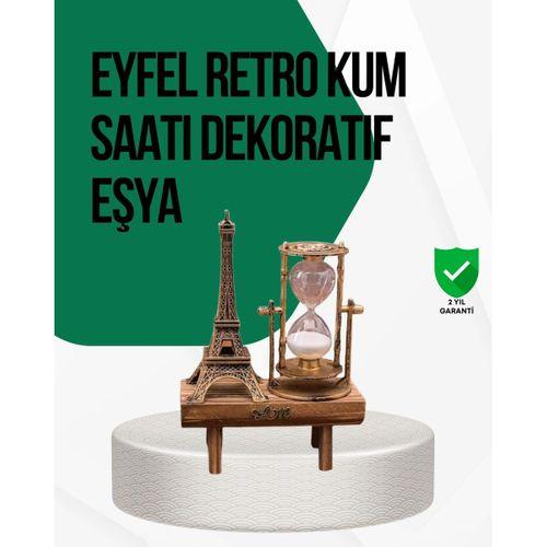 Ahşap Kum Saati – Vintage Tasarımlı Masa Dekoru