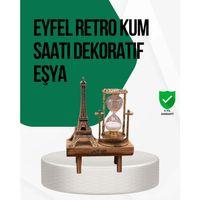 Ahşap Kum Saati – Vintage Tasarımlı Masa Dekoru