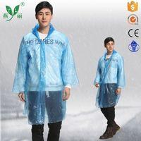 İnce Şeffaf Yağmurluk