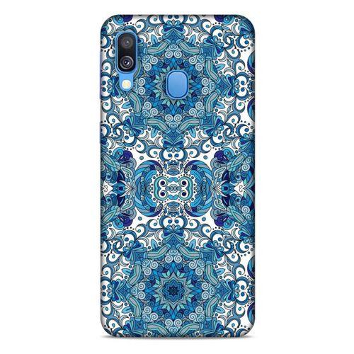 Samsung Galaxy A40 Uyumlu Kılıf Mavi Delisi (32) Soft Silikon Kılıf Motif