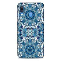 Samsung Galaxy A40 Uyumlu Kılıf Mavi Delisi (32) Soft Silikon Kılıf Motif