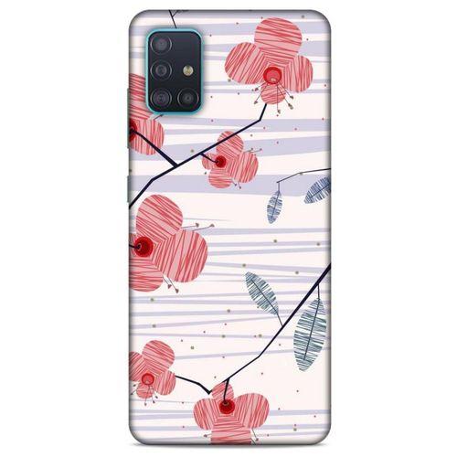 Samsung Galaxy A51 Kılıf Japonya (26) Tpu Silikon Kılıf Japon Kiraz Çiçekleri