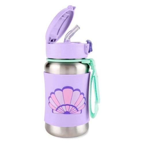 Skip Hop Skip Hop Zoo Pipetli Paslanmaz Çelik Suluk 350 ml Deniz Kabuğu