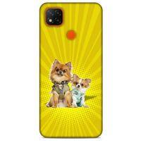 Xiaomi Redmi 9C Kılıf Köpek Kıyafetleri (22) Tam Koruma Kılıfı Chihuahuas Tulum