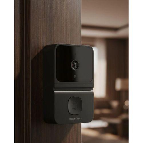 Kablosuz Video Kapı Zili Gece Görüşlü Gerçek Zamanlı Fotoğraf