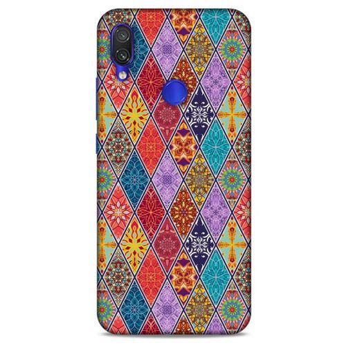 Ethnic Culture (4) Xiaomi Redmi Note 7 Pro Kılıf Silikon Kapak Desenli
