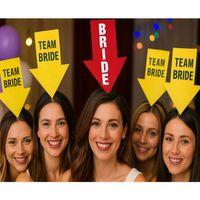 Kişiselleştirilebilir Ok Taç – Üzerine Yazı Yazılabilen Parti Tacı Kırmızı Renk