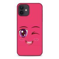 Emojix (57) Apple iPhone 12 Kılıf Silikon Kapak Desenli