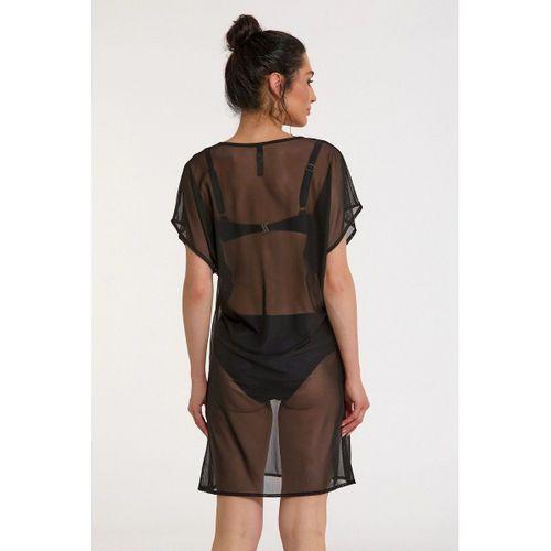 Argento 2095-3001 Kadın Aksesuarlı Kısa Kaftan