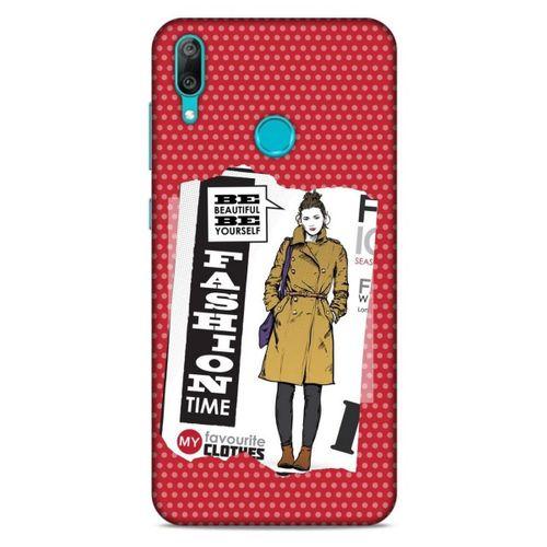 Sokak Modası 25 Huawei Y7 2019 Kılıf Desenli Silikon