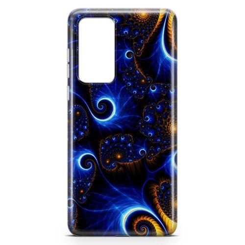 Huawei P40 Kılıf Çizgili Zerafet Arka Kapak Koruma Desenli Full Koruyucu