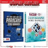 Evrensel TYT Matematik ve AKM Paragraf Soru Bankası Seti 2 Kitap