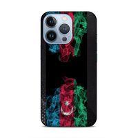Apple iPhone 13 Pro Uyumlu Kılıf Azarbaijan (5) Koruma Kabı Azeri Bayrak İllustre