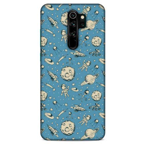 Xiaomi Redmi Note 8 Pro Uyumlu Kılıf Mavi Delisi (27) Tasarımlı Kılıf Yıldız