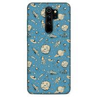 Xiaomi Redmi Note 8 Pro Uyumlu Kılıf Mavi Delisi (27) Tasarımlı Kılıf Yıldız