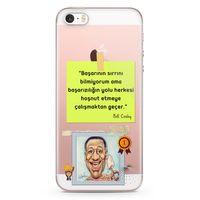 Apple iPhone SE Kılıf Caps Bill Cosby Arka Kapak Koruma Desenli Full Koruyucu