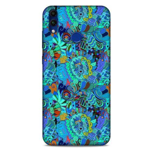 Graffitix (3) Desenli Silikon Kapak Huawei Honor 8C Kılıf