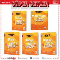 Bilinçsel Yayınları TYT Türkçe Matematik Fizik Kimya ve Biyoloji Soru Bankası Seti 5 Kitap