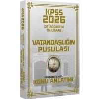 2026 KPSS Lise Ortaöğretim Ön Lisans Vatandaşlık Vatandaşlığın Pusulası Konu Anlatımı CBA Yayınları
