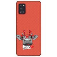 Animax Cute Cow Samsung Galaxy A31 Kılıf Desenli Silikon