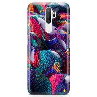 Oppo A9 2020 Kılıf Renkli Boncuk 3d Arka Kapak Koruma Desenli Full Koruyucu