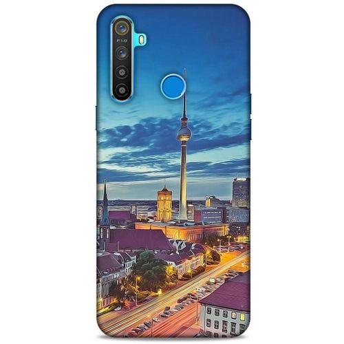 Oppo Realme 5i Kılıf Almanya (50) Shockproof Kılıf Berlin Capital