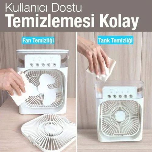 Su Hazneli Masa Vantilatörü
