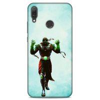 Lopard Huawei Y9 2019 Uyumlu Kılıf GameX (39) Liquid Crystal Kılıf Yeşil