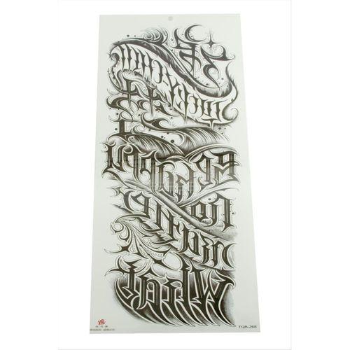Tattoo Kol Dövme Sticker