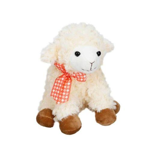 Çocuk Oturan Peluş Kuzu 24 cm