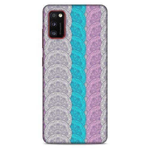Lopard Samsung Galaxy A41 Uyumlu Kılıf Ethnic Culture (33) Hybrid Kılıf
