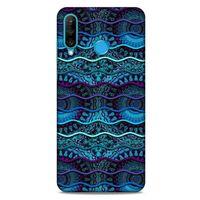 Huawei P30 Lite Kılıf Baskılı Özel Seri Taşlı (37) Silicone Cover