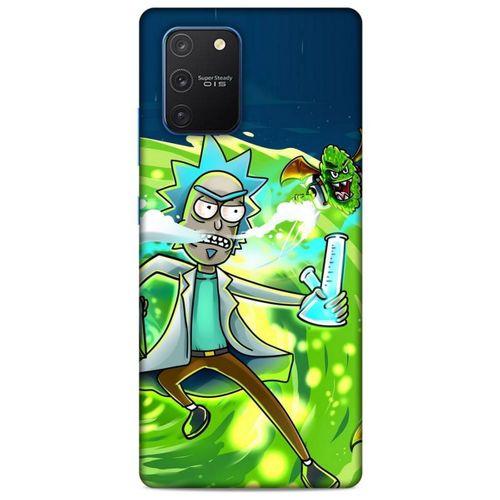 Samsung Galaxy S10 Lite Uyumlu Kılıf Rick And Morty (19) Kılıfları Ethan