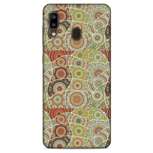 Ethnic Culture (52) Samsung Galaxy A20 Kılıf Silikon Kapak Desenli