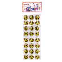 Ticon Puffy Sticker Gülen Yüz - 2 adet
