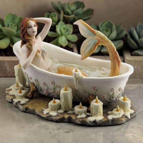 Dekoratif Denizkızı Biblo Wise Veronese – Mitolojik Poliresin Obje 22 cm