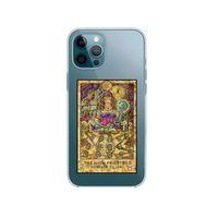 iPhone 12 Pro Max The High Priestess Desenli Premium Şeffaf Silikon Kılıf