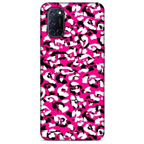 Oppo A92 Uyumlu Kılıf Pembe Delisi (31) TPU Kılıf Kamuflaj