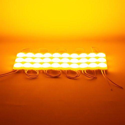 Powermaster 12 Volt 3 Watt Sarı 2835 93 X 21 Mm IP65 220 - 240 Lümen 180 Derece Modül Led
